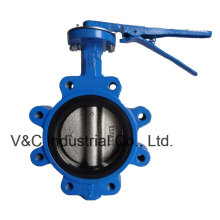 Manual Lever Lug Butterfly Valve